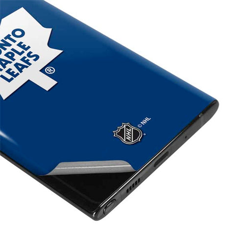NHL Toronto Maple Leafs Solid Background Galaxy Note 10 Skin