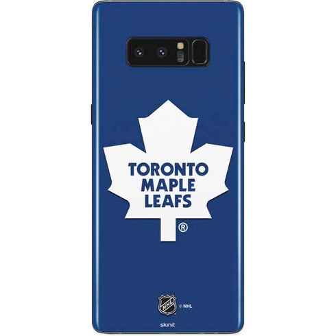 NHL Toronto Maple Leafs Solid Background Galaxy Note 8 Skin