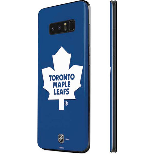 NHL Toronto Maple Leafs Solid Background Galaxy Note 8 Skin