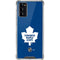 NHL Toronto Maple Leafs Solid Background Galaxy Note20 5G Clear Case