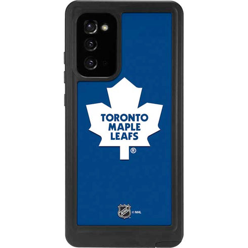 NHL Toronto Maple Leafs Solid Background Galaxy Note20 5G Waterproof Case