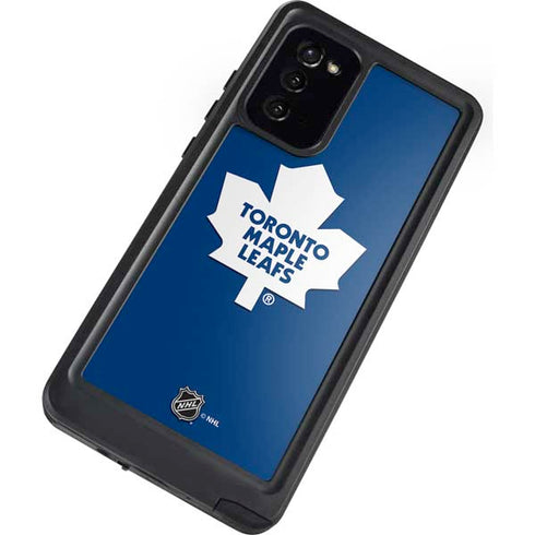 NHL Toronto Maple Leafs Solid Background Galaxy Note20 5G Waterproof Case