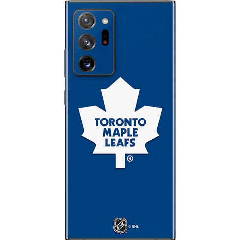 NHL Toronto Maple Leafs Solid Background Galaxy Note20 Ultra 5G Skin