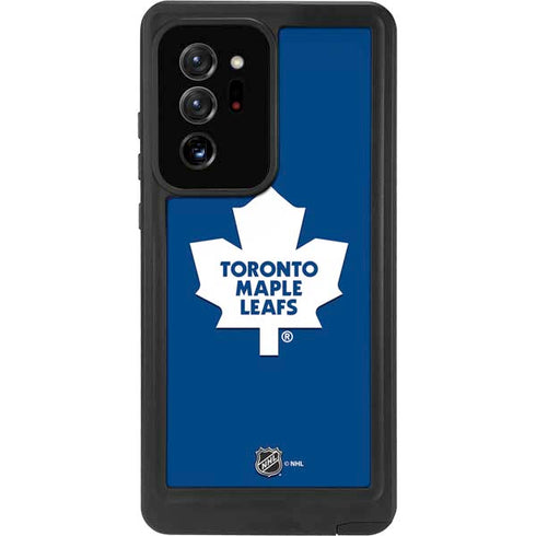 NHL Toronto Maple Leafs Solid Background Galaxy Note20 Ultra 5G Waterproof Case