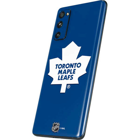 NHL Toronto Maple Leafs Solid Background Galaxy S20 Fan Edition Skin