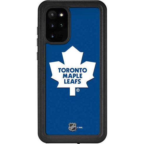 NHL Toronto Maple Leafs Solid Background Galaxy S20 Plus Waterproof Case