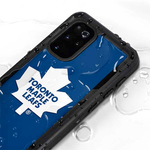 NHL Toronto Maple Leafs Solid Background Galaxy S20 Plus Waterproof Case