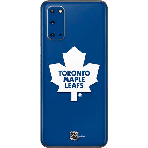 NHL Toronto Maple Leafs Solid Background Galaxy S20 Skin