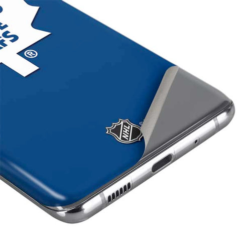 NHL Toronto Maple Leafs Solid Background Galaxy S20 Skin