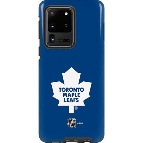 NHL Toronto Maple Leafs Solid Background Galaxy S20 Ultra 5G Pro Case