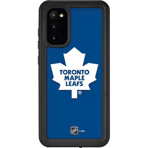 NHL Toronto Maple Leafs Solid Background Galaxy S20 Waterproof Case