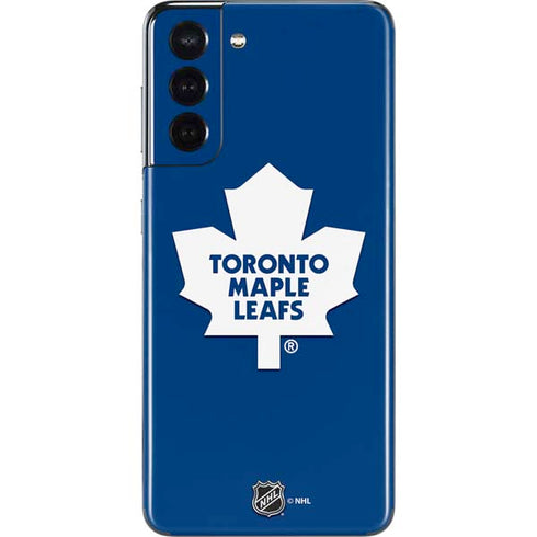 NHL Toronto Maple Leafs Solid Background Galaxy S21 5G Skin