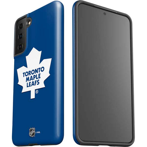 NHL Toronto Maple Leafs Solid Background Galaxy S21 FE Pro Case