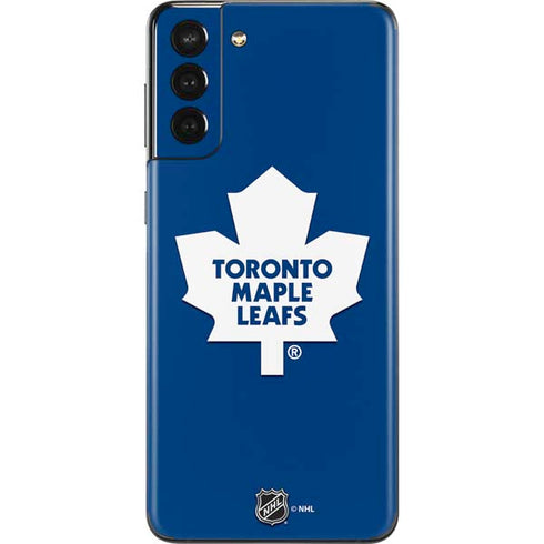 NHL Toronto Maple Leafs Solid Background Galaxy S21 Plus 5G Skin