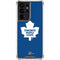 NHL Toronto Maple Leafs Solid Background Galaxy S21 Ultra 5G Clear Case