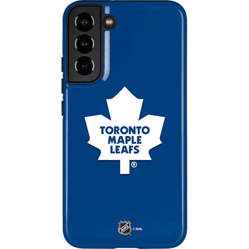 NHL Toronto Maple Leafs Solid Background Galaxy S22 Plus Pro Case