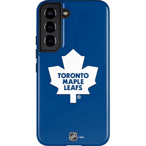 NHL Toronto Maple Leafs Solid Background Galaxy S22 Pro Case