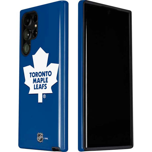 NHL Toronto Maple Leafs Solid Background Galaxy S22 Ultra Pro Case