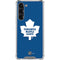 NHL Toronto Maple Leafs Solid Background Galaxy S23 Plus Clear Case
