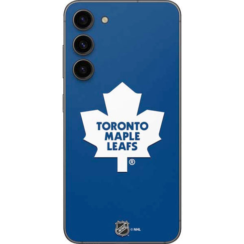 NHL Toronto Maple Leafs Solid Background Galaxy S23 Plus Skin