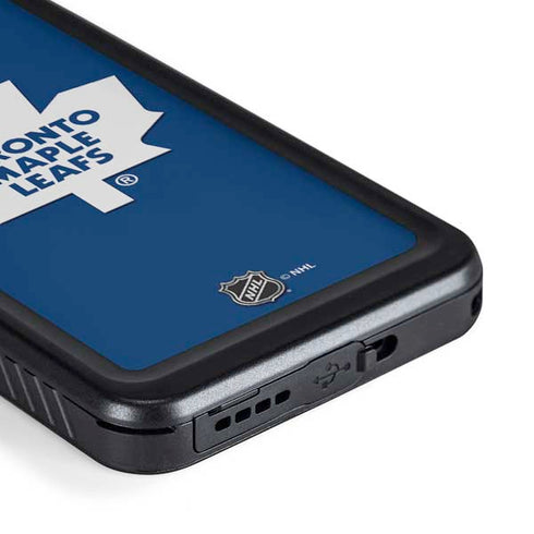 NHL Toronto Maple Leafs Solid Background Galaxy S23 Plus Waterproof Case