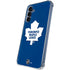 NHL Toronto Maple Leafs Solid Background Galaxy S24 Clear Case