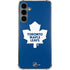 NHL Toronto Maple Leafs Solid Background Galaxy S24 Plus Clear Case