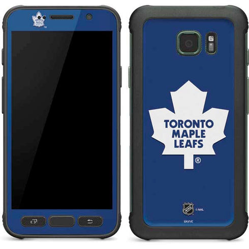 NHL Toronto Maple Leafs Solid Background Galaxy S7 Active Skin