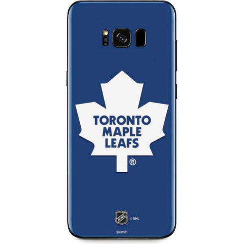 NHL Toronto Maple Leafs Solid Background Galaxy S8 Plus Skin