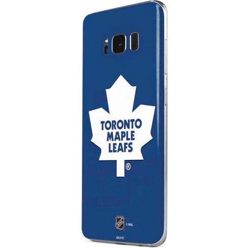 NHL Toronto Maple Leafs Solid Background Galaxy S8 Skin