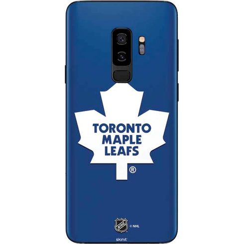 NHL Toronto Maple Leafs Solid Background Galaxy S9 Plus Skin