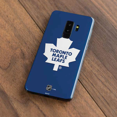 NHL Toronto Maple Leafs Solid Background Galaxy S9 Plus Skin