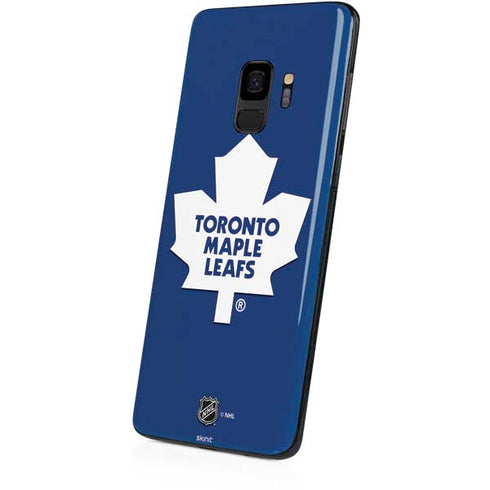 NHL Toronto Maple Leafs Solid Background Galaxy S9 Skin