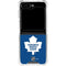 NHL Toronto Maple Leafs Solid Background Galaxy Z Flip5 5G Clear Case