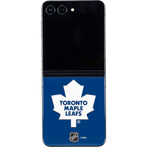 NHL Toronto Maple Leafs Solid Background Galaxy Z Flip5 5G Skin