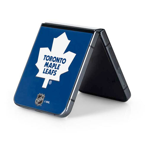 NHL Toronto Maple Leafs Solid Background Galaxy Z Flip5 5G Skin
