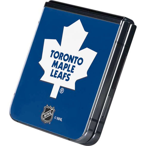 NHL Toronto Maple Leafs Solid Background Galaxy Z Flip5 5G Skin