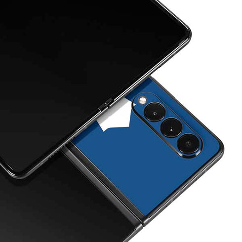 NHL Toronto Maple Leafs Solid Background Galaxy Z Fold3 5G Skin