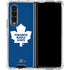 NHL Toronto Maple Leafs Solid Background Galaxy Z Fold4 5G Clear Case
