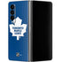 NHL Toronto Maple Leafs Solid Background Galaxy Z Fold4 5G Skin