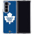 NHL Toronto Maple Leafs Solid Background Galaxy Z Fold5 5G Clear Case