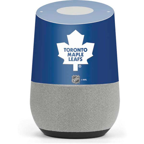 NHL Toronto Maple Leafs Solid Background Google Home Skin