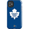 NHL Toronto Maple Leafs Solid Background iPhone 11 Impact Case