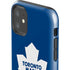 NHL Toronto Maple Leafs Solid Background iPhone 11 Impact Case