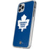 NHL Toronto Maple Leafs Solid Background iPhone 11 Pro Clear Case