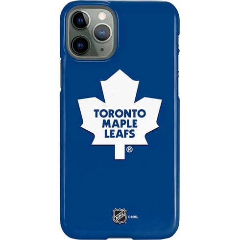 NHL Toronto Maple Leafs Solid Background iPhone 11 Pro Lite Case