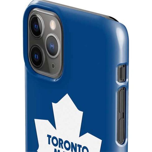 NHL Toronto Maple Leafs Solid Background iPhone 11 Pro Lite Case