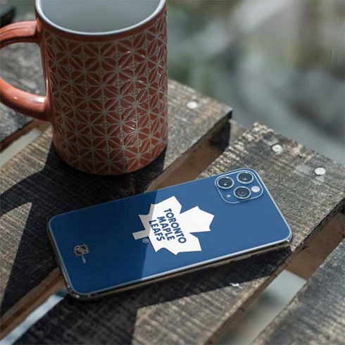 NHL Toronto Maple Leafs Solid Background iPhone 11 Pro Max Skin