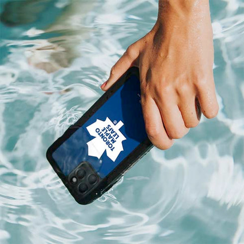 NHL Toronto Maple Leafs Solid Background iPhone 11 Pro Max Waterproof Case