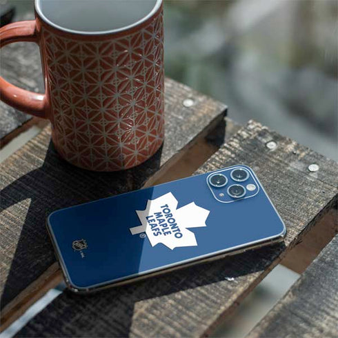 NHL Toronto Maple Leafs Solid Background iPhone 11 Pro Skin